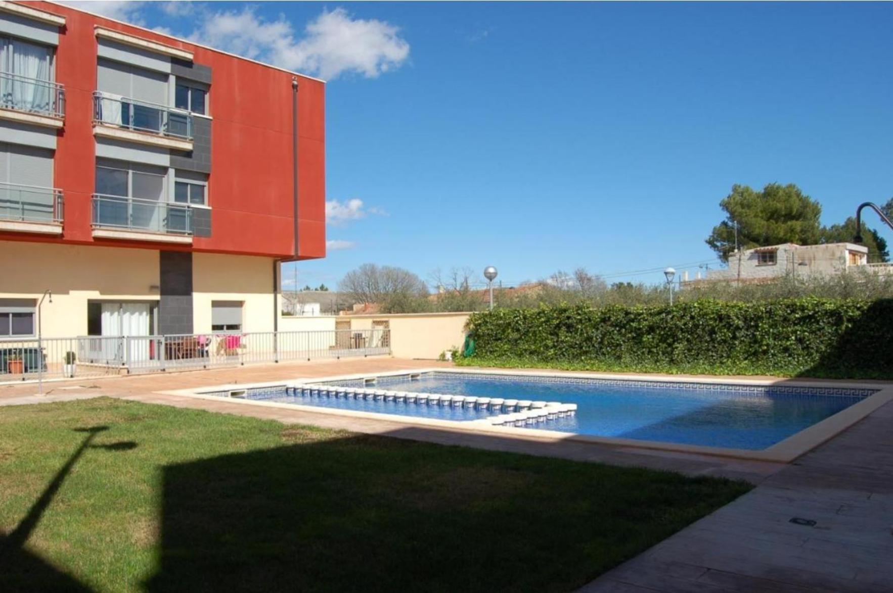 Apartamento Vallfogona Relax Saint Barbara Bagian luar foto
